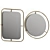 Sleek Benson Mirrors for Chic Interiors 3D model small image 1