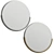 Title: Coralie Round Mirror: Elegant Design, Classic Charm 3D model small image 1