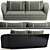 Bentley Sofa: Luxurious Comfort for Your Living Room 3D model small image 2