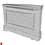 Elegant Mesh Radiator Shield 3D model small image 2