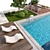 Luxury Pool Paradise: Corona 3D Model 3D model small image 2