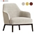 Poliform Jane Large Armchair: Stylish, Spacious, and Comfortable 3D model small image 1