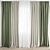 Polygonal Curtain Model 3D model small image 1