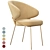 Elegant Kinley Dining Chair | Modern Design 3D model small image 4
