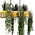 Metal Box Hanging Indoor Plants - Set of 210 3D model small image 3