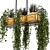 Metal Box Hanging Indoor Plants - Set of 210 3D model small image 4