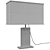 Rectangular Crystal Accent Lamp 3D model small image 10
