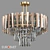 Luxury Crystal Ceiling Chandelier by Bogate's 3D model small image 1