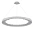 Elegant Jenter Ring Chandelier 3D model small image 2