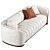 Luxury Pierre Sofa - Italian Glamour 3D model small image 2