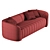 Luxury Pierre Sofa - Italian Glamour 3D model small image 7