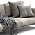 Contemporary Alexis Sofa: Modern Comfort in Millimeters 3D model small image 6