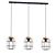 Industrial-style Pendant Light: Mistretta 3 3D model small image 1