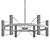 Transit Elegance Chandelier 3D model small image 2