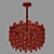 Crystal Pendant Chandelier - Bogate's Lago 3D model small image 2