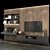 Sleek Storage Solution: Cabinet Furniture 3D model small image 3