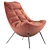 Lulea Armchair: Stylish, Comfortable, and Versatile 3D model small image 6