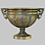 ZELENA Antique Metal Amphora 3D model small image 1