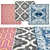 Square Rugs Collection | Various Sizes 3D model small image 1