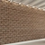 Aged Brick Wall Tile - Vintage Loft Retro 3D model small image 2