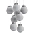 Elegant Varieta Pendant Chandelier 3D model small image 2