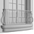 Elegant Stucco Balcony Set 3D model small image 7