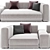 Mnoxet Design Sofa 004: High Quality and Stylish 3D model small image 3