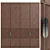 Sleek Modern Wardrobe in 180cm - Premium Design 3D model small image 1