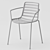 Compact and Stylish Enea Street Armchair 3D model small image 5