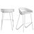 Kastel KIMMI Stool: Sleek and Stylish Seating Solution 3D model small image 5