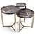 Fendi Casa Ripple Marble Coffee Set 3D model small image 2