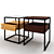 Sleek Bedside Table: Modern Design, 1 Drawer 3D model small image 2