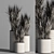 Indoor Zen Wheat Plant Set 3D model small image 5