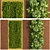 Rustic Wood Vertical Garden 3D model small image 1