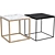 Modern Crueso & Mahaut Coffee Tables 3D model small image 1