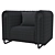 Modern Rivers Armchair | Stylish Design 3D model small image 6
