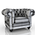 3D Loft Chair: Modern Stylish Design 3D model small image 3