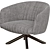 Luxurious Livre Swivel Armchair by Gallotti & Radice 3D model small image 3