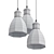 Eglo Priddy 49465 Pendant Chandelier 3D model small image 2