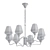 Crystal Lux RAUL SP8 Chandelier 3D model small image 2