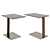 NATUZZI KENDO Elegant Accent Tables 3D model small image 4