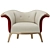 Harlequin Elegance Armchair 3D model small image 3