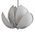 Elegant Lotus Small Chandelier 3D model small image 2