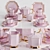 Elegant Tea Set 2015 3D model small image 1