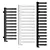 Cordivari YARA Towel Radiator: Minimalist Design & Maximum Efficiency 3D model small image 1