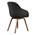 Elegant AAC 123 Chair: Stylish Comfort 3D model small image 3