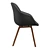 Elegant AAC 123 Chair: Stylish Comfort 3D model small image 5