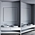 Stylish 180cm Bathroom Furniture 3D model small image 6