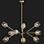 Elegant Radiance Chandelier 3D model small image 1