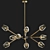 Elegant Radiance Chandelier 3D model small image 5